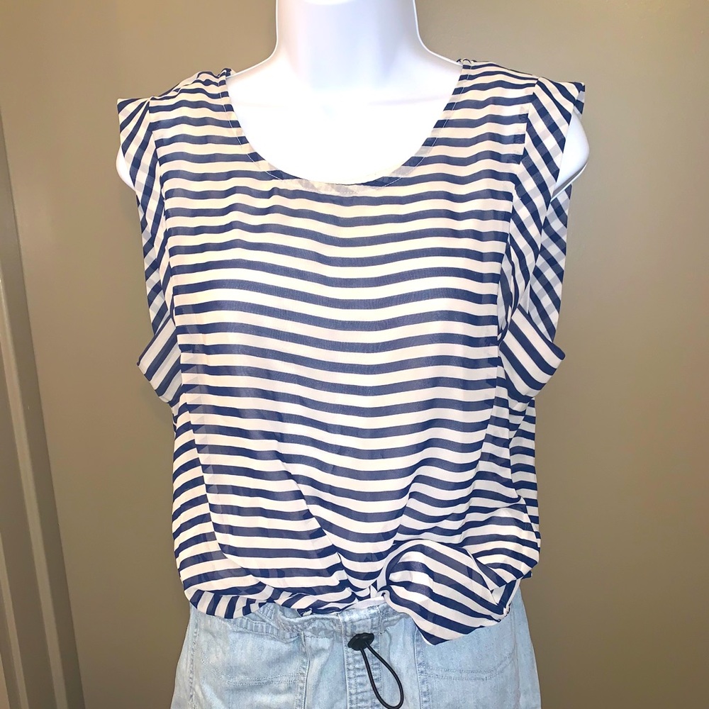 Casual striped blouse